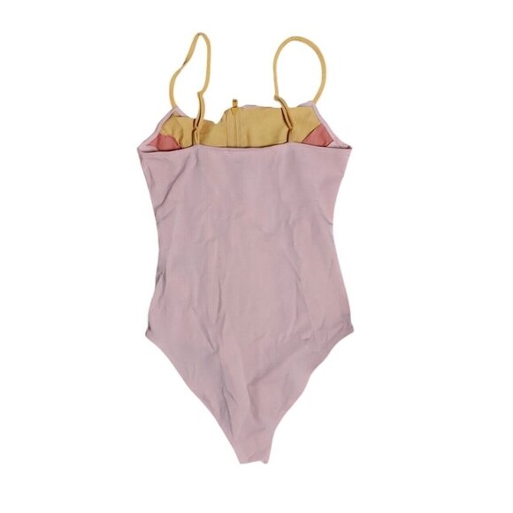 NWT NEW FOREVER 21 Orange Pink Sleeveless Body Suit Womens Size M Medium - Picture 5 of 5